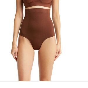 Shapermint Essentials Women's High Waisted Shaper Panty 54008 - Chocolate
